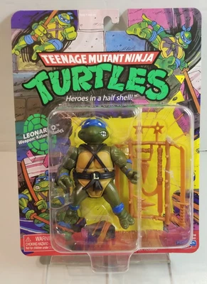 ПОДРОСТОК МУТАНТ НИНДЗЯ ЧЕРЕПАШКИ РЕТРО ЛЕОНАРДО WALMART ЭКСКЛЮЗИВНЫЙ NIB - Изображение 1 из 4