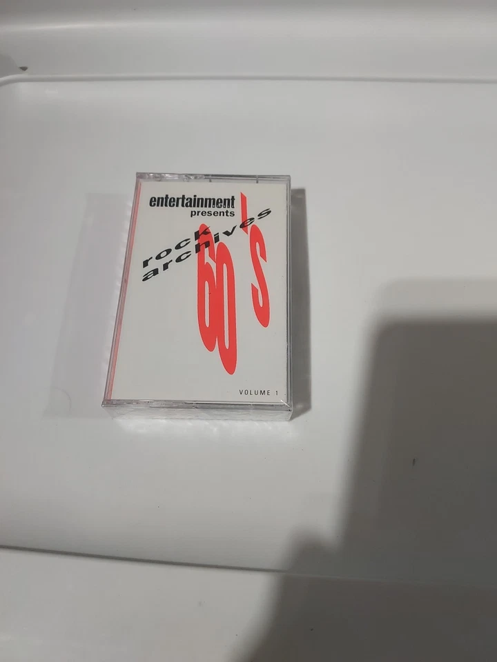 Entertainment Presents Rock Archives 60's Cassette Vol. 1 Original Artists  New - Image 1 of 4