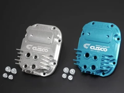 Cusco for Rear Differential Cover Blue Increased Capacity Subaru Impreza WRX STi - Image 1 of 4