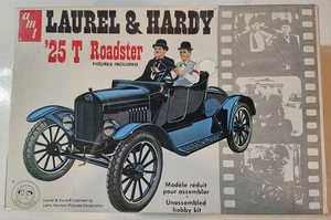 Vintage AMT Model Kit "LAUREL AND HARDY" 27 FORD ROADSTER Sealed Box - Picture 1 of 4