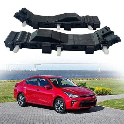 For 2012 2013 2014 2015 2016 2017 KIA RIO Front Bumper Bracket 2 Pcs Left&Right Foto 1 de 4