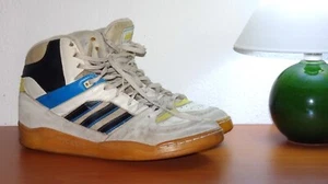 vintage Adidas 80s high top sneakers made in France - Picture 1 of 7