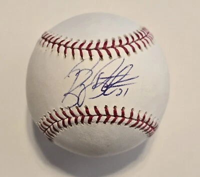 Billy Butler Kansas City Royals Autographed OML Baseball, w/ AAA COA - Image 1 of 3