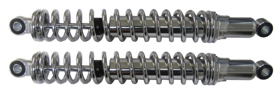 Amortiguadores cromados para Honda XL 100 1978 talla Foto 1 de 1