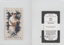 2016 Panini Diamond Kings Mini Black /25 Mel Ott #15 HOF