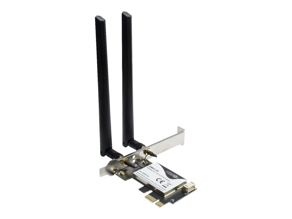 Inter-Tech DMG-35 WLAN Bluetooth 5.0 PCIe Adapter