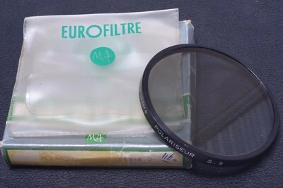 ✅ EUROFILTER POLARIZER, POLAROID 82MM SERIE 9 FILTER *MINT* LENS LAY-IN BOX   63 - Image 1 of 2
