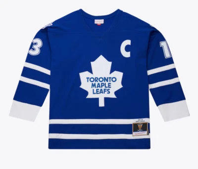 Camiseta deportiva Mitchell & Ness Mats Sundin Blue Toronto Maple Leafs 1997/98 Power Play Foto 1 de 4