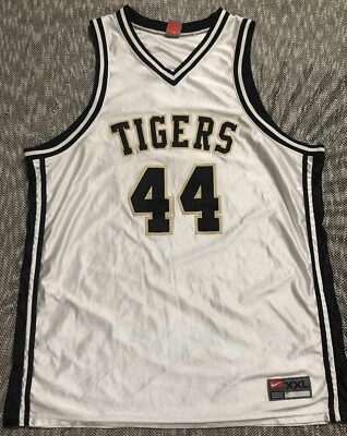Camiseta de basquete vintage Nike Auburn Tigers XXL feita nos EUA - Imagem 1 de 4