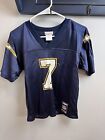 NFL Los Angeles Chargers "FLUTIE" # 7 Boys Youth Jersey SZ Med Blue&Yellow Only $19.87 on eBay