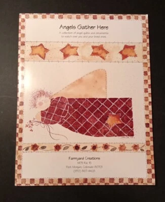 ANGELS GATHER HERE FARMYARD CREATIONS Booklet/ANGEL PATTERNS - Image 1 of 4