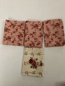 Folk Art Christmas III Robyn Pandolph For Moda Fat Quarters Lot Of 4 - Picture 1 of 7