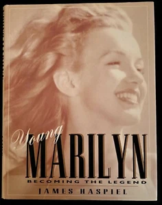 YOUNG MARILYN 94 HARDCOVER BECOMING THE LEGEND JAMES HASPIEL BLK/WHT/COLOR PHOTO - Picture 1 of 4