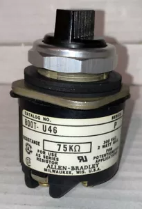 Allen Bradley 800T-U46 Potentiometer Unit 800TU46 - Picture 1 of 3