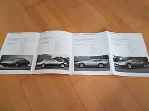 Ferrari Maranello BB512 365 GT4 GTB Daytona 246 dino Prospekt Brochure - Bild 1 von 2