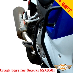 Para Suzuki GSX650F Protector de motor Barras de choque GSX 650 F Protector de radiador, Bonus - Imagen 1 de 10