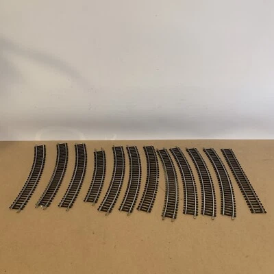 Lot Of 13 HO GT Train Curve Tracks Made In Italy - Image 1 of 4