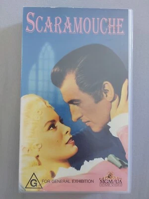 Scaramouche Australian VHS Video Tape 1952 Movie Turner Janet Leigh 1994 MGM/UA - image 1 of 4