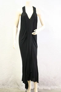 $$$ BCBG MAX AZRIA BLACK (LJJ6D573) HALTER LONG DRESS NWT XS - Imagen 1 de 3