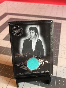 2008 Press Pass Elvis Presley Warm Up Suit Authentic Swatch Card 043/299 - Picture 1 of 5