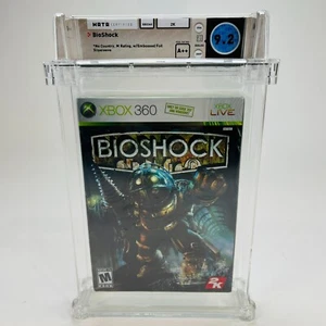 Bioshock - Xbox 360, 2007 Brand New Sealed w/ Slipcover NO Quotes WATA 9.2 A++ - Picture 1 of 5