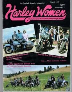 Harley Women an Asphalt Angels Magazine - Jan / Feb 1997 ~ 2-4 - Picture 1 of 1