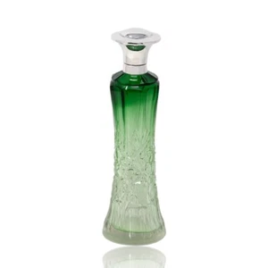 Art Nouveau Antique American Oversized Gradient Perfume Bottle - Picture 1 of 14