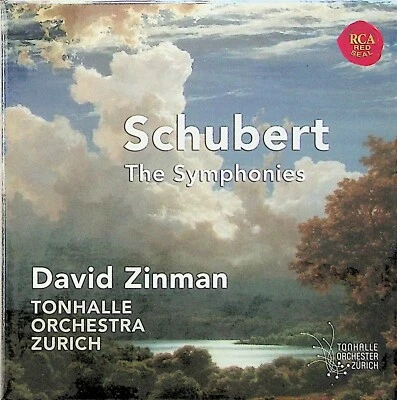 SCHUBERT: The Symphonies, Tonhalle Orchestra Zurich 5-CD (NEW) David Zinman RCA - Image 1 of 3