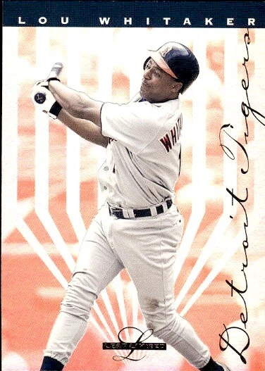 1995 Leaf Limited #142 Lou Whitaker - Image 1 of 2