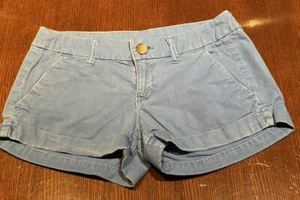 American Eagle Outfitters Shorts size 00 Blue  - Picture 1 of 4