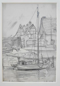 Kliefert,Erich(1893Berlin–1994Stralsund)Stralsund–Partie am Heilgeistkloster1930 - Bild 1 von 8