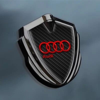 Audi Decal | Metal Fender Emblem | Custom Made Side Badge Stickers - Изображение 1 из 4