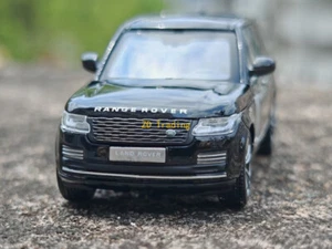 ZD Enchery 1:64 Black Range Rover Luxury SUV Sports Model Diecast Metal Car BN - Picture 1 of 11