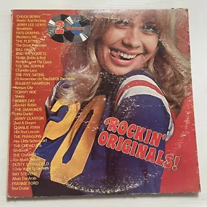 20 Rockin Originals Record Various Artists 2x 12” 33RPM PTP-2060-1 Pickwick 1973 - Picture 1 of 24