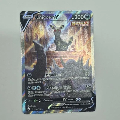 Pokemon TCG Evolving Skies #189/203 Umbreon V UR Alternate Full Art Holo - Image 1 of 4