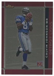 2007 Finest #135 Calvin Johnson RC Detroit Lions - Picture 1 of 2
