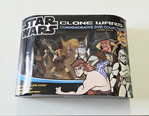 Star Wars Clone Wars Commemorative DVD Collection Saesee, Clone, Anakin SEALED - Picture 1 of 2