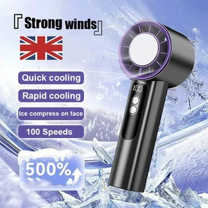 Rechargeable Portable Mini Hand Held Small Folding Desk Fans Cooler Cooling-USB - Picture 1 of 12