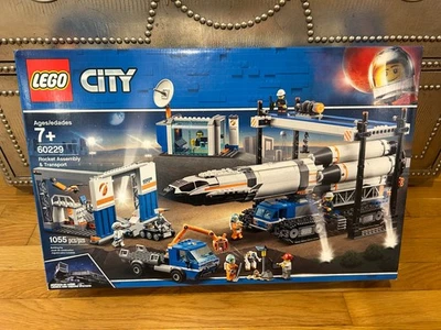 LEGO 60229 Rocket Assembly & Transport – Brand New Factory Sealed Retired Set - Image 1 of 4
