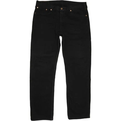 Levi's 751  Homme Noir Straight Regular  Jeans W38 L32 (72013) - Photo 1/4