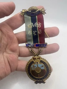 RAOB GLE Medaille Centenary 1866-1966 Buffalo Masonic Medals - Bild 1 von 10