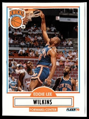 1990-91 Fleer Update #U-65 Eddie Lee Wilkins - Image 1 of 2