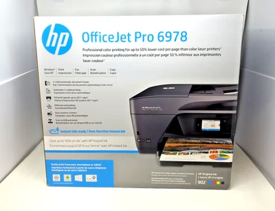 Brand New HP OfficeJet Pro 6978 All-in-One Wireless Printer Sealed Fast shipping - Image 1 of 4