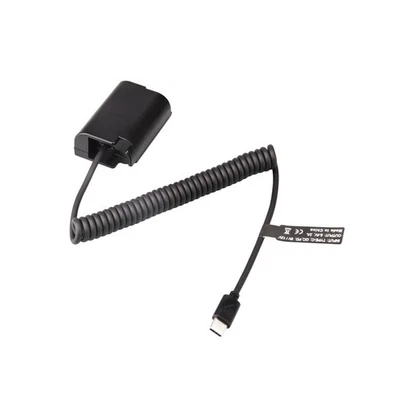 USB-C to DMW-BLK22/DCC17 Dummy Battery Adapter Power Cable For Panasonic GH3 - Image 1 of 4