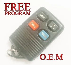 Mustang Thunderbird Taurus Keyless Remote Key Fob Alarm Control Transmitter # 1 - Picture 1 of 6