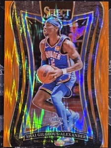 2024-25 Select - Mezzanine Level #319 Shai Gilgeous-Alexander Orange Flash Prizm - Bild 1 von 2