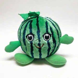 Woodland Bear Co. de colección Juguete de peluche de sandía sonriente sentado, 6 pulgadas - Imagen 1 de 4