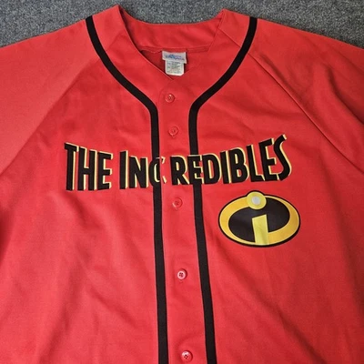 Disney Incredibles 5 Baseball Jersey XXL Red Disneyland Resort - Image 1 of 4