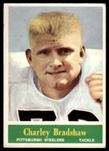 Philadelphia Charley Bradshaw 1964 novato Pittsburgh Steelers #142 - Imagen 1 de 2