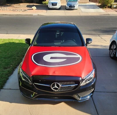 Georgia Bulldogs Capucha Cubierta Banderas Deportivas | Banderas Capucha | Bandera NCAA 150x120cm Foto 1 de 4